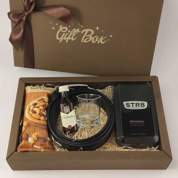 Poklon kutija Gentleman box – Whiskey po izboru 00051-1