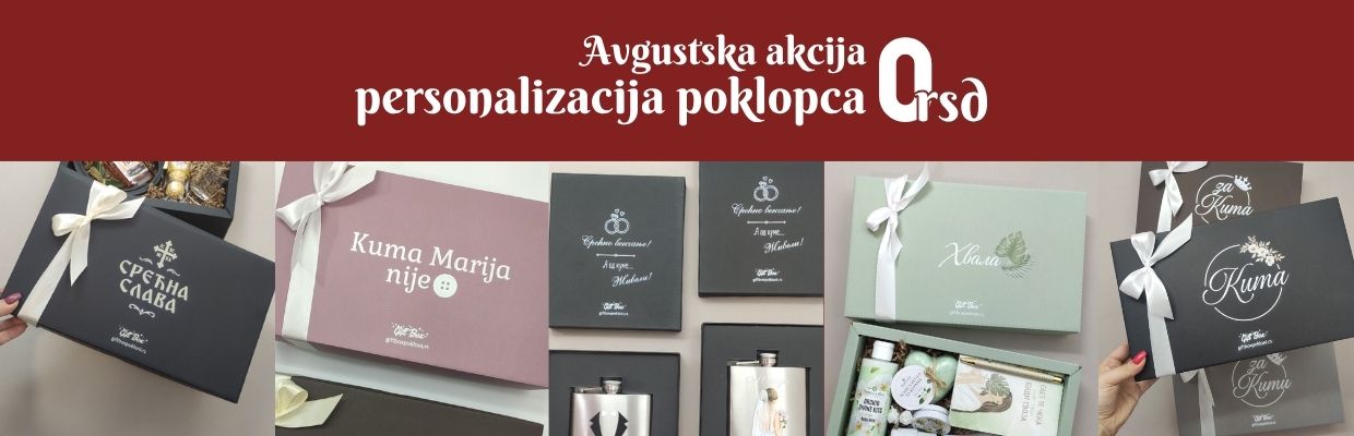 Slider Akcija 2026 besplatna personalizacija poklopca